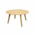 Masa de Cafea DKD Home Decor Metal Lemn MDF 90 x 90 x 45 cm
