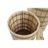 Set de Coșuri DKD Home Decor 40 x 40 x 63 cm Bambus