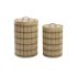 Set de Coșuri DKD Home Decor 40 x 40 x 63 cm Bambus