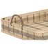 Set de Tăvi DKD Home Decor Maro Deschis Bambus 54 x 43 x 9 cm (3 Unități) (2 Unități)