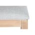 Scaun de Sufragerie DKD Home Decor Brad Poliester Gri deschis (46 x 61 x 86 cm)