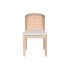 Scaun de Sufragerie DKD Home Decor Brad Poliester Gri deschis (46 x 61 x 86 cm)
