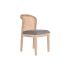 Scaun de Sufragerie DKD Home Decor Brad Poliester Gri închis (46 x 61 x 86 cm)