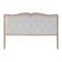 Tăblie de Pat DKD Home Decor Gri deschis Dub 160 x 10 x 120 cm 180 x 10 x 120 cm