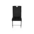 Scaun de Sufragerie DKD Home Decor Negru Metal Poliuretan (59 x 45 x 102 cm)