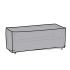 Husă pentru canapea DKD Home Decor Negru Gri închis 205 x 80 x 60 cm