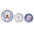 Set de Veselă DKD Home Decor Albastru Alb Roșu Porțelan Mediterană 18 Piese 27 x 27 x 3 cm