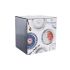 Set de Veselă DKD Home Decor Albastru Alb Porțelan 18 Piese 27 x 27 x 3 cm