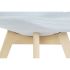 Scaun DKD Home Decor 48 x 56 x 83 cm Spumă Bej Albastru Fag