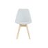 Scaun DKD Home Decor 48 x 56 x 83 cm Spumă Bej Albastru Fag