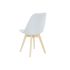 Scaun DKD Home Decor 48 x 56 x 83 cm Spumă Bej Albastru Fag