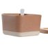Set de Aperitiv DKD Home Decor 26 x 9 x 4 cm Porțelan Multicolor Bambus 8 Piese Scandinav