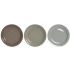 Veselă DKD Home Decor Maro Gri Gresie 26,5 x 26,5 x 3 cm 18 Piese