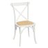 Scaun DKD Home Decor Alb Negru Natural 43 x 50 x 89 cm