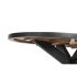 Masa de Cafea DKD Home Decor Natural Metal Lemn de mango 130 x 70 x 45 cm