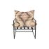 Fotoliu DKD Home Decor 70 x 75 x 85 cm Negru Metal Multicolor