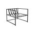 Fotoliu DKD Home Decor 70 x 75 x 85 cm Negru Metal Multicolor