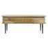 Masa de Cafea DKD Home Decor 116 x 60 x 46 cm Metal Aluminiu Lemn de mango