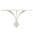 Masa laterală DKD Home Decor 81 x 81 x 81,5 cm Metal Alb