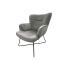 Fotoliu DKD Home Decor Gri Metal 67 x 81 x 87 cm