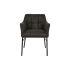 Scaun DKD Home Decor Negru Maro închis Gri închis 60 x 60 x 84 cm