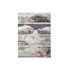 Tablou DKD Home Decor Spa Scandinav 135 x 2,5 x 45 cm (4 Unități)