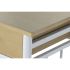 Set de Masă cu 2 Scaune DKD Home Decor Metal Lemn MDF 80 x 50 x 84 cm