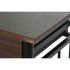 Set de Masă cu 2 Scaune DKD Home Decor Maro Negru Metal Lemn MDF 80 x 50 x 84 cm