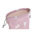 Geantă DKD Home Decor Albastru Alb Roz osos 24 x 2 x 26 cm (2 Unități)
