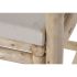 Fotoliu Home ESPRIT Alb Bej Natural Bumbac 61 x 50 x 90 cm
