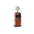 Stolní hodiny Home ESPRIT Albastru Portocaliu Metal Geam Vintage 12 x 7,5 x 32 cm (2 Unități)