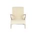 Fotoliu Home ESPRIT Alb Natural 57 x 55 x 85 cm
