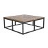 Masa de Cafea Home ESPRIT Lemn Metal 120 x 120 x 45 cm