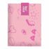 Geantă pentru sandvișuri Roll'eat Boc'n'roll Essential Paint Unicorn Roz (11 x 15 cm)