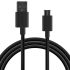 Cablu USB-C la USB KSIX 1 m Negru
