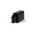 Încărcător de Perete + Cablu USB A la USB C KSIX USB Negru