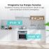 Priză Inteligentă KSIX Smart Energy Slim WIFI 250V Alb