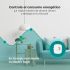 Priză Inteligentă KSIX Smart Energy Slim WIFI 250V Alb