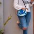Geantă Bandulieră Stitch Disney 72809 Albastru