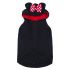 Hanorac pentru câine Minnie Mouse Negru XXS