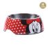 Dispozitiv de hrănire pentru câini Minnie Mouse Melamina 410 ml Multicolor Poliester Metal