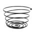 Fructieră Viejo Valle Negru Spirală Ø 26 x 17 cm (2 Unități)
