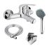 Set de accesorii Fontastock Baie/duș Zinc