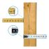 Flexometru Ferrestock HQ 3 m x 16 mm Nailonas