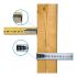 Flexometru Ferrestock HQ 8 m x 25 mm Nailonas