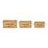 Set de Cutii Decorative Post Card Maro 30 x 20 x 40 cm