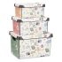 Set de cutii de depozitare, cu posibilitate de stivuire Kipit Memories Plastic 29 x 23,5 x 39 cm