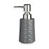 Dozator de Săpun Ceramică 150 ml Argintiu Metal