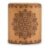 Puff Mandala Maro MDF Plută (34 x 39 x 34 cm)