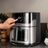 Friteuză fără Ulei Black & Decker BXAF6500E Negru Argintiu 1600 W 6,5 L
